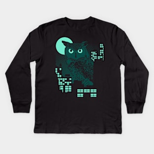 Night Owl Kids Long Sleeve T-Shirt